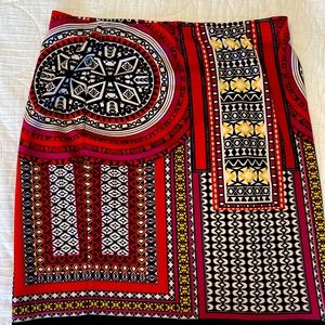 Sharagano Multicolor Skirt